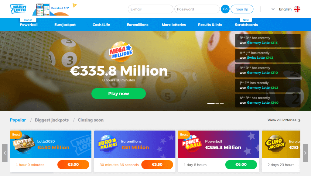 lottery online